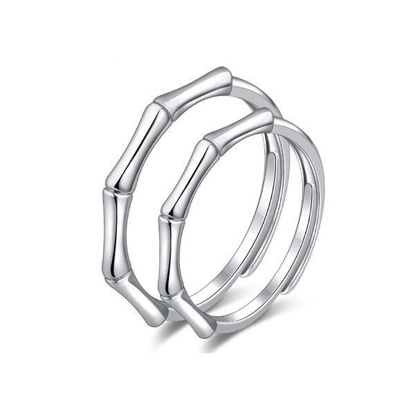 

geometrical adjustable ring wedding engagement couples pair rings, Golden;silver