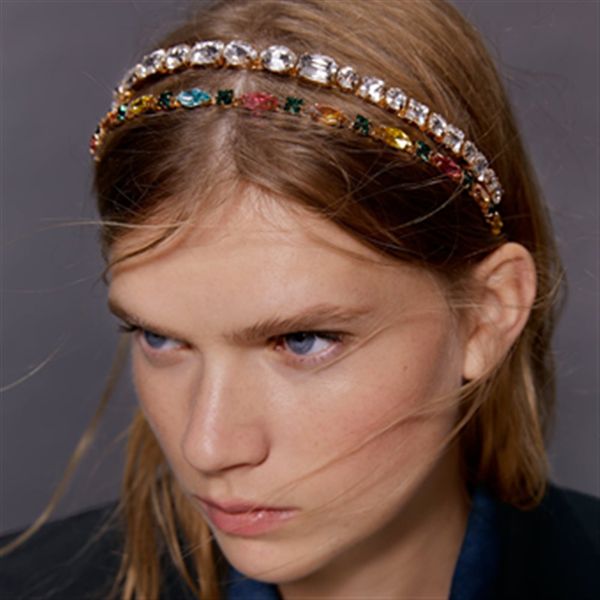

headbands great strass crystal hairbands ladies glittering in fashion hoop hair nuptial accessories hair attacked, Golden;white