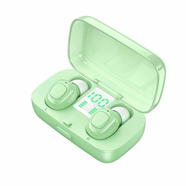 

Wireless Bluetooth Earphones V5.0 Mini Touch Control Earbuds In-Ear Headset Electric Quantity with LED Digital Display 5 Colors