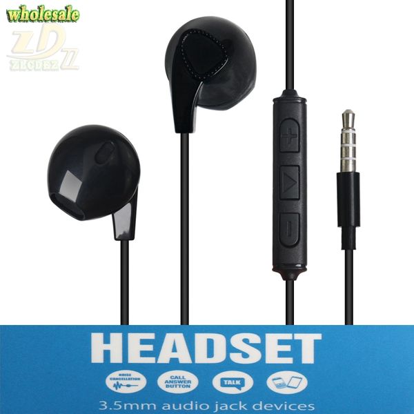 Mic ile kulak kulaklık kablolu gaming headset stereo bas kulakiçi bilgisayar kulaklık için iphone cep telefonu için spor 300 adet