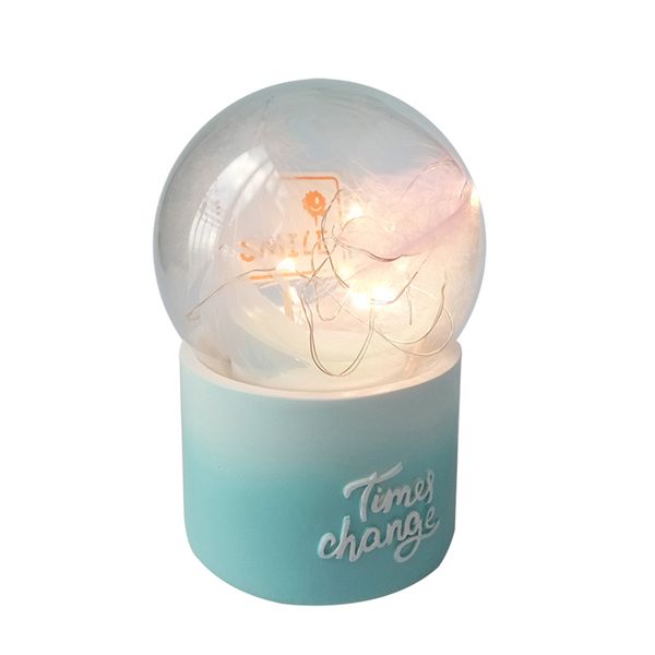 

water globe crystal ball musical box night lights battery powered