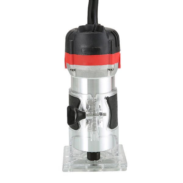 

800w handheld electric woodworking trimming engraving machine slotting machine wood plate handcuffing milling tool