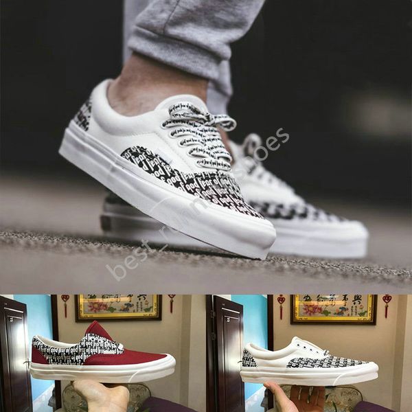 

Fear Of God x Era 95 old skool Men Women Casual Shoes Yacht Club Skateboard Canvas Skate Sports Running Shoe Sneakers Trainers chaussures
