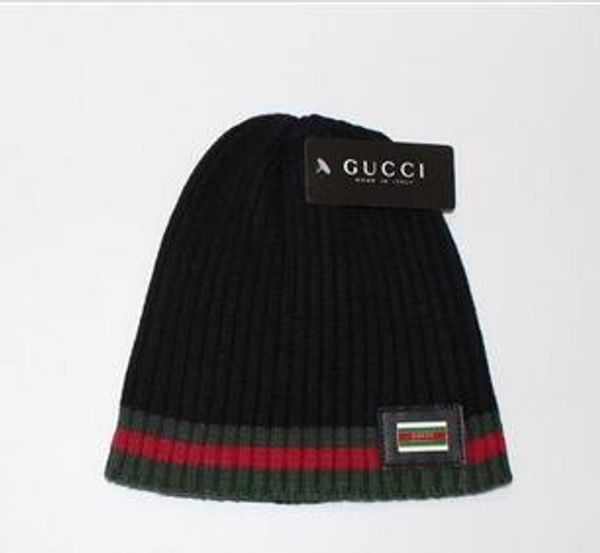 

2019 christmas gift for lovers winter brand men fashion knitted hat classical sports skull caps female casual outdoor women 4499, Blue;gray