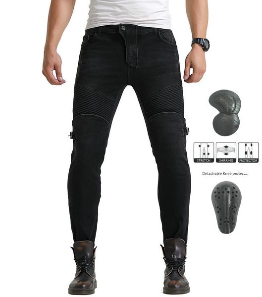 

the new 2019 motorcycle jeans waterproof motorcycle riding trousers wind male