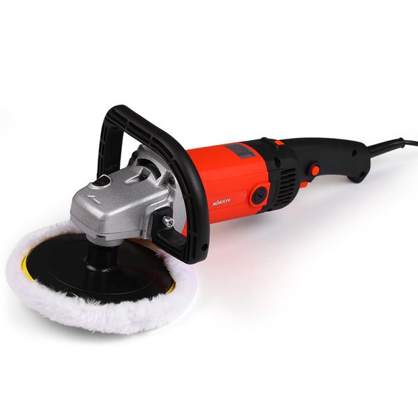 

1400w handheld orbital electric car waxing polisher machine m14 polisher 180mm car paint care variable speed polish machine