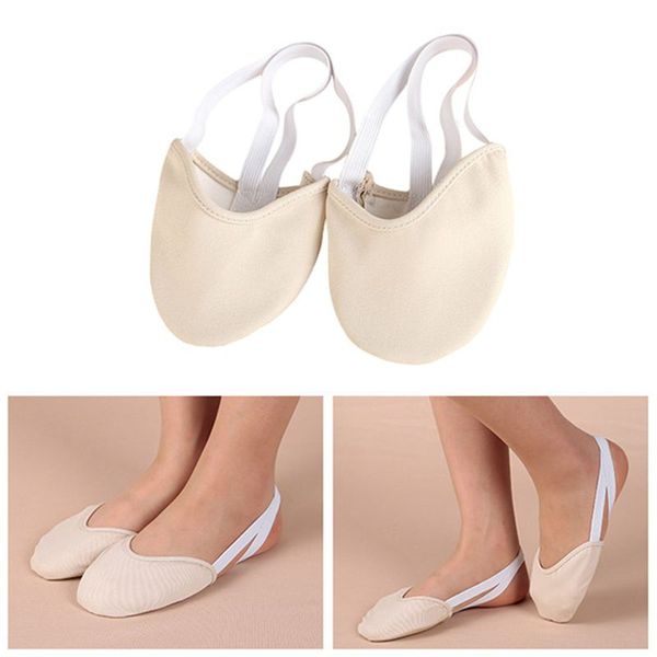 

half soft sole ballet pointe dance shoes rhythmic gymnastics slippers 2 colors