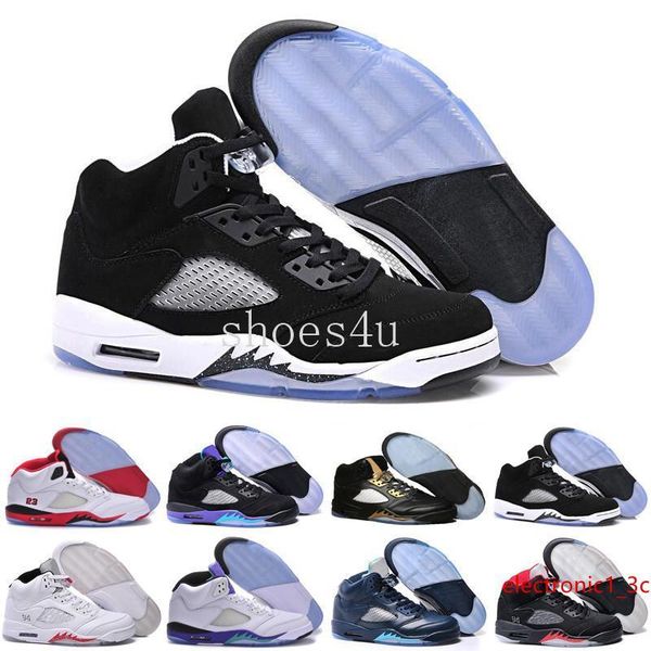 

new 5 basketball shoes v metallic sier white men athletics boots 5s sports sneaker jumpman casual trainers fashion training