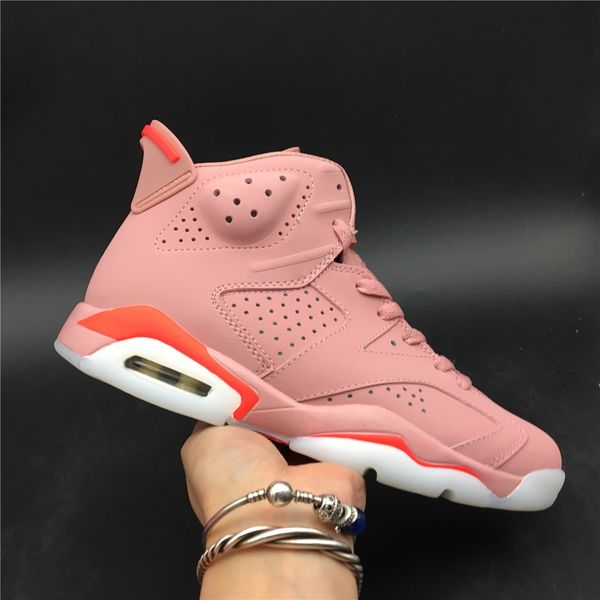 

2019 6s pink 3m jsp reflective outdoor shoes infrared alterna for men women 6s men fashion designer shoes 5-13