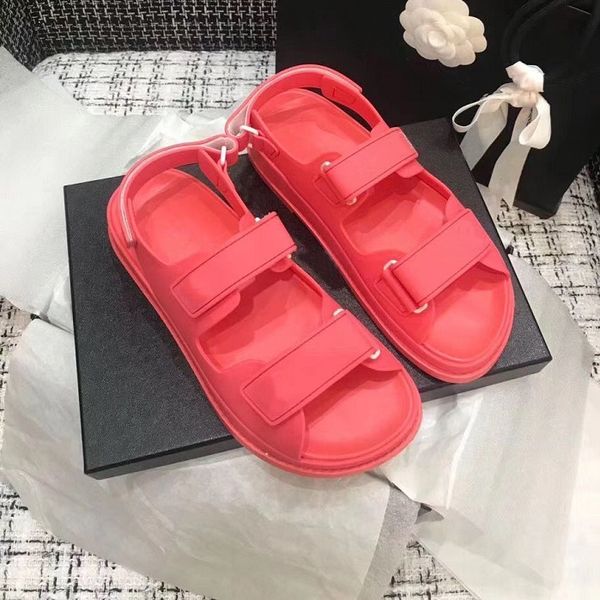 

designer sandals brand design summer beach sandals women's shoes solid color casual designer women's shoes, Black