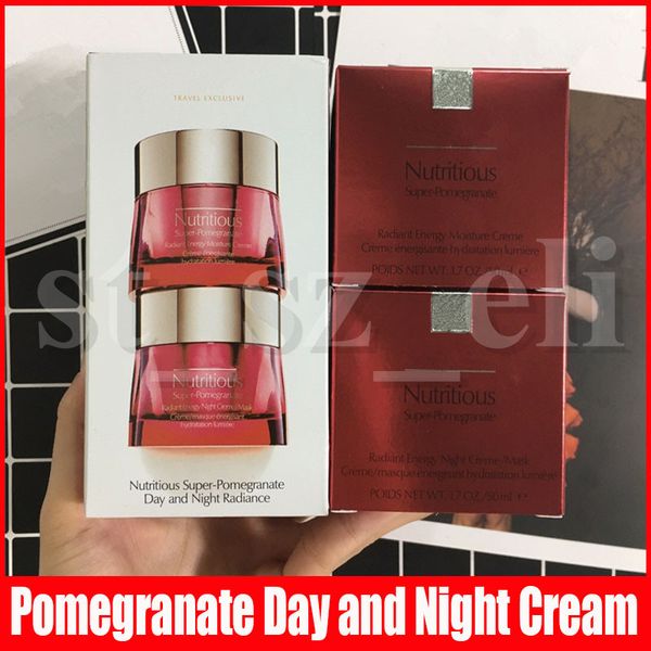 

известный питательный супер день и ночь pomegrante сияние radiant energy moisture creme 2 день 50 мл и ночной крем, White