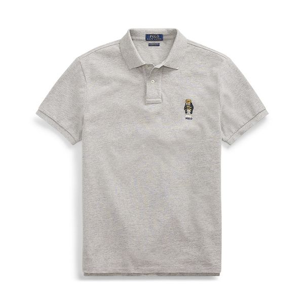 

mens designer polo shirts men summer casual t shirts for men lovely bear embroidery polo shirt short sleeve polo designer hommes, White;black
