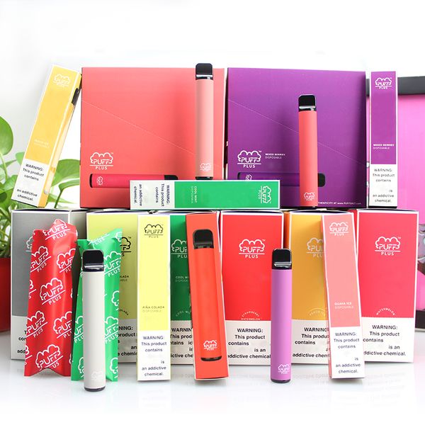 

Слоеное Plus Одноразовые Vape Pen Слоеное Bars с 8 различными Taste 800+ пуфы Pod устройство Электронная сигарета сигарета