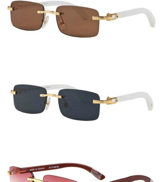 

sell well new style mens brands outdoor sports wooden sunglasses brands fashion designer classic rimless buffalo horn glasses with box