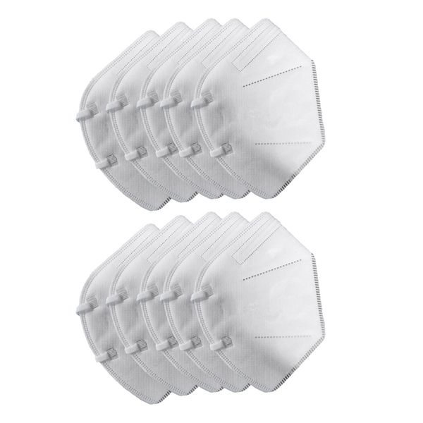

10pcs/pack mask pm2.5 anti haze dust mask nose filter windproof face non-woven mask