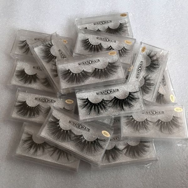 

new mink false eyelashes 5d mink eyelashes 25mm natural long 100% real mink lashes high volume fluffy eyelash makeup tool