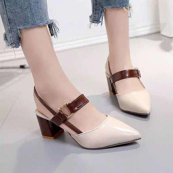 

with box woman slippers heels shoe sandals real leather slippers fashion scuffs slippers casual shoes dhl pt723, Black