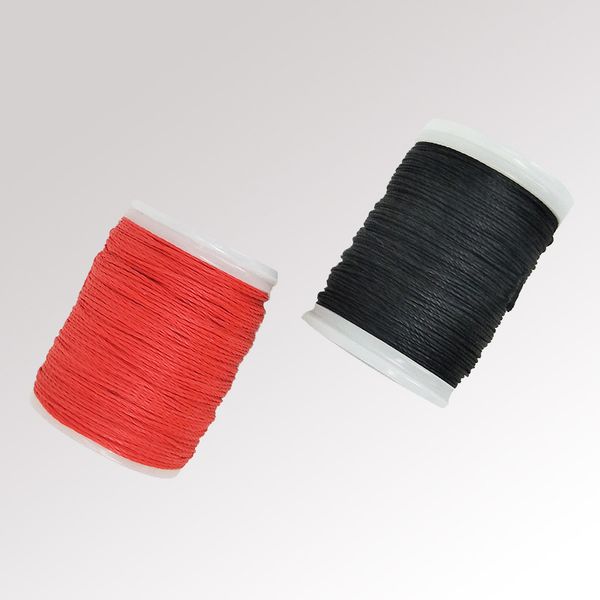

string 120m archery accessory bowstring serving bow thread, Black;red