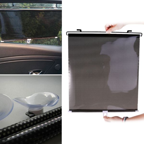 

universal side window car sun shade curtain sunscreen roller blinds 50x125cm