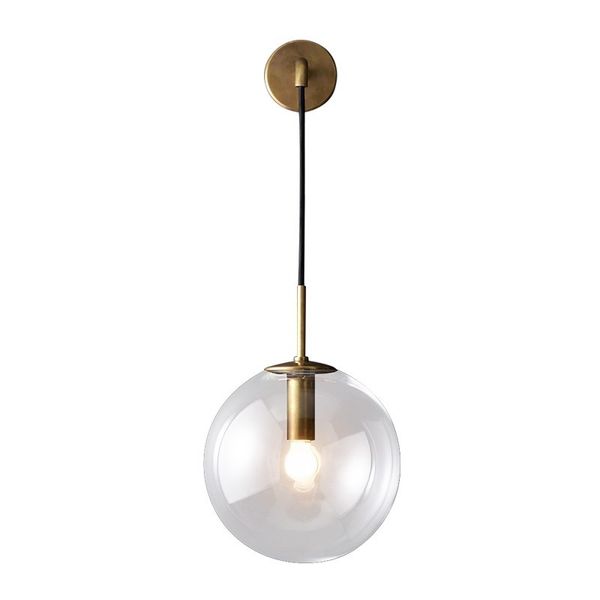 

Modern Simple Indoor E27 LED Light Source Brass Wall Lamp Adjuste Black gold color Furniture Decoration Bedroom Corridor Lighting Wall Lamp