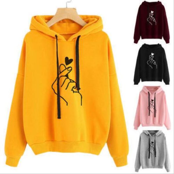 

designer hoodies for women solid color sweatshirt spring luxury pullover women with patterns s-4xl 5 colors available, Black