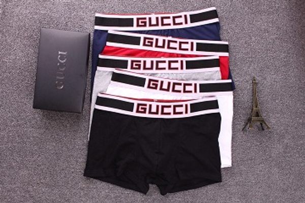 

luxury mens underwear brief shorts 100% xxl around designer youth funny colors 2019 trhrj, Black;white