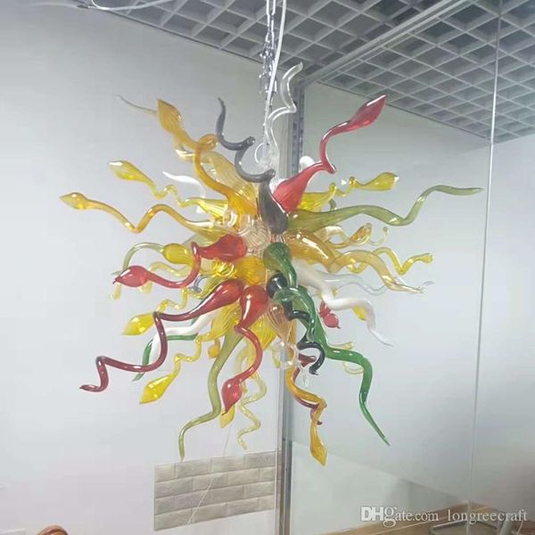 

new arrival wedding chandelier pendant light hand blown glass crystal chandelier luxury led lighting chandelier for living room dining room