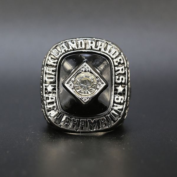 

1967 oakland r a i d e r s football championship ring wholesale ing, Golden;silver