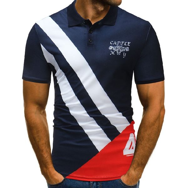 

new fashion brand men shirt casual patchwork camisa masculino 20ss men short sleeve cotton shirt shirts, White;black