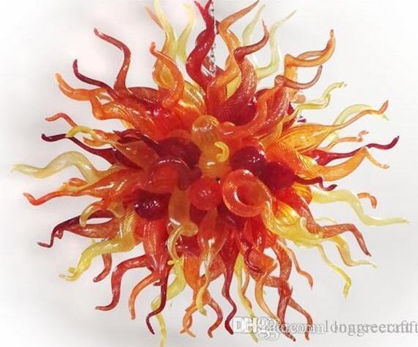 

modern colorful round shape style murano glass mouth blown glass chandeliers and pendant lamp