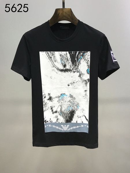 

luxury men'sdesigner t-shirt summer owl print t-shirt hip-hop fashion men's and women's short-sleeved t-shirt, White;black