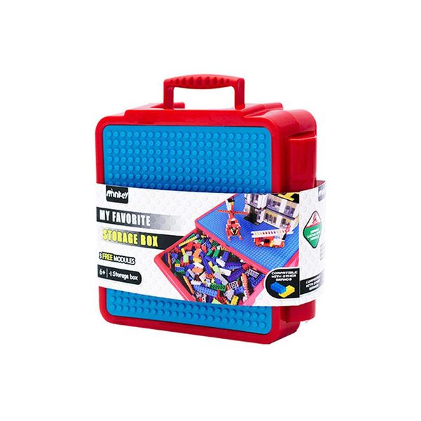 

leadingstar multifunctional kids dustproof box for assembly blocks storage