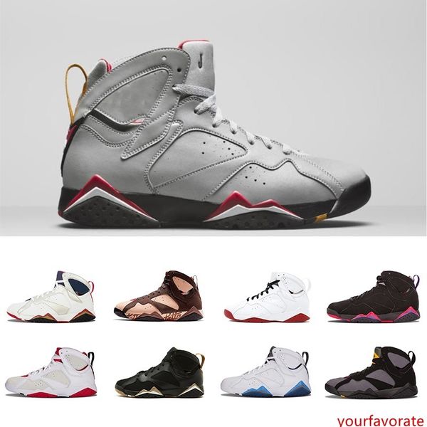 

7 mens basketball shoes women purple unc bordeaux olympic panton pure money nothing raptor n7 zapatos trainer sports sneakers shoes 40-47