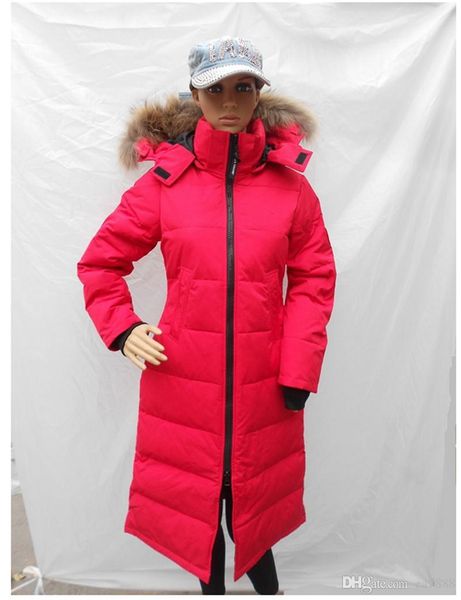 

бренд дизайнер женщин пуховик канада мистика паркер пальто 3035l отдыха на открытом воздухе толстые теплые зимние холода долгой холодной хол, Black