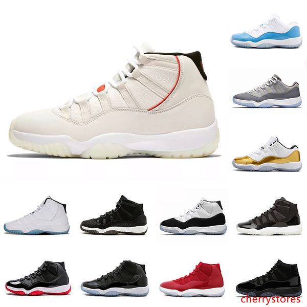 

2019 new high bred 11 low varsity red chicago midnight navy 82 unc space jam men women sports shoes 11s sneakers 36-47