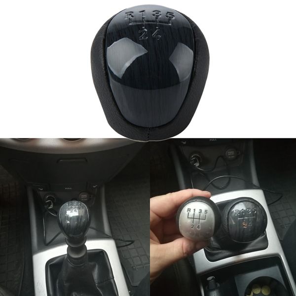 

car 5-speed manual shift knob shift lever lever head for kia forte soul for elantra i30