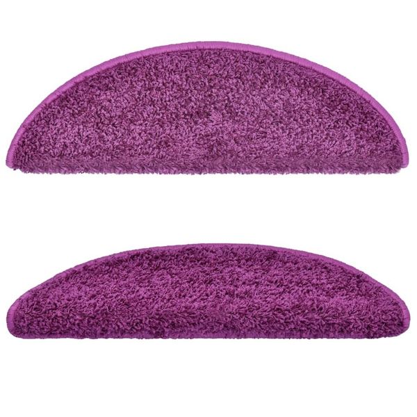 

15 pcs. stairmats violet 56 x 20 cm wall stickers