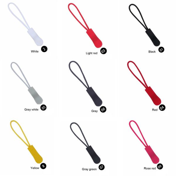 

new wholesale fashion men women black white red casual shoes zipper bag parts zipper z0006