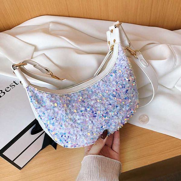 

fashion sequins bags for women 2020 shoulder purse handbags women bags female