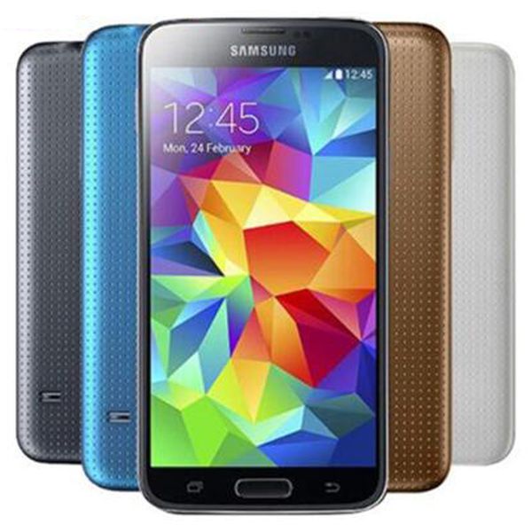 

оригинальный восстановленное samsung galaxy s5 g900f 5,1 дюймовый quad core 2gb ram 16gb rom 4g lte открыл телефон dhl 5шт