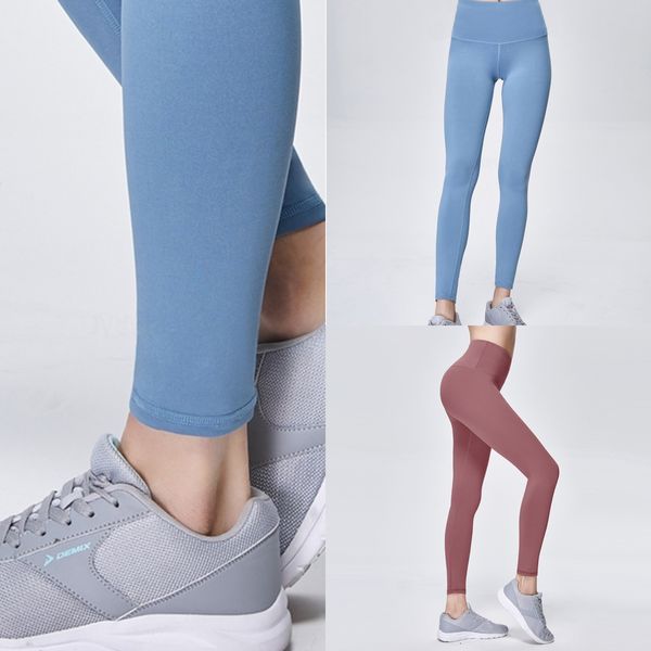 

women yoga leggings fitness thin cotton yoga pant soft nylon tummy control yoga pants high waist peach hip workout trousers slim gym, White;red