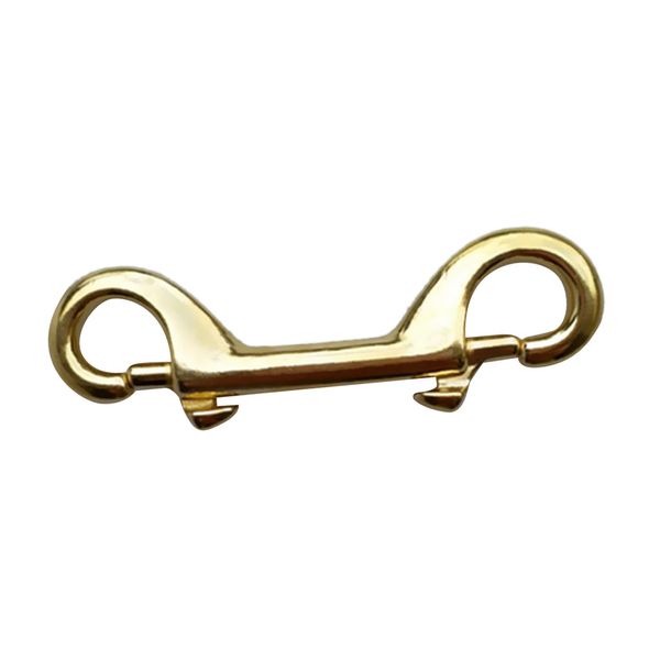 

heavy duty scuba diving diver brass double ended bolt snap spring loaded clip buckle hook gear accessories