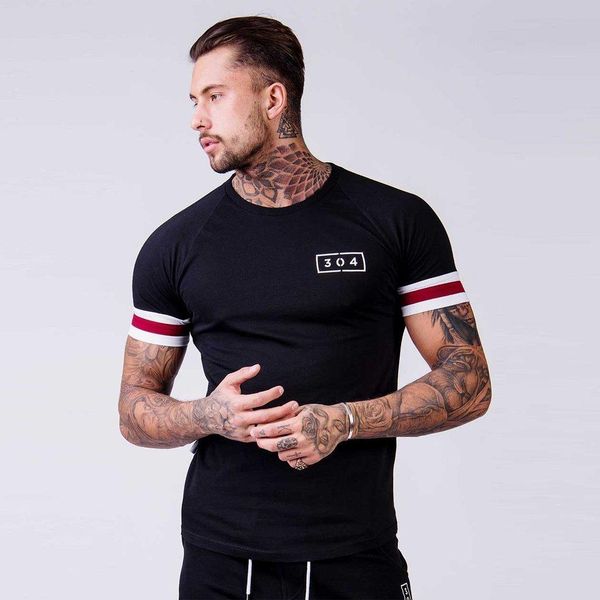 

2018 летняя мода мужская футболка повседневная лоскутное с коротким рукавом футболка мужская одежда тенденция повседневная slim fit хип-хоп, White;black