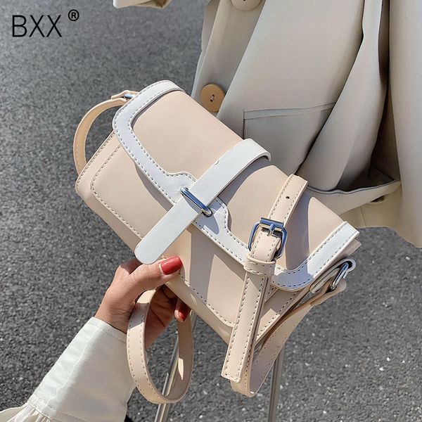 

bxx] pu leather bags for women 2020 spring fashion shoulder crossbody bag female travel all-match handbags and purse hm155