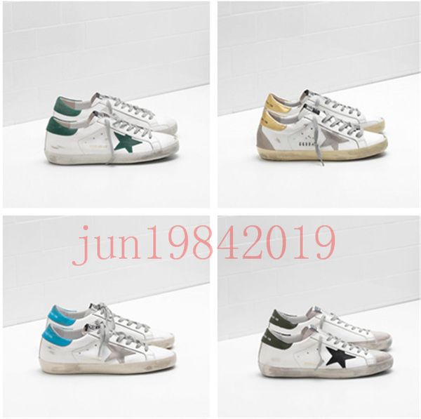 

golden gose db 2020 gdb old style sneakers genuine leather villous dermis casual shoes mens and women luxury superstar trainer size 35-45 39, Black