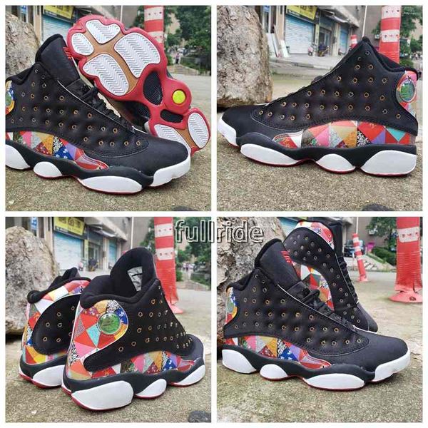 

2019 Размер 13 CNY 13s Китайский Новый Год Мужские Баскетбольные Кроссовки Jumpman Дизайне
