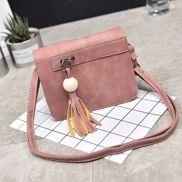 

simple crossbody bag women luxury handbags female casual shoulder bag small flab female adjustable tassel