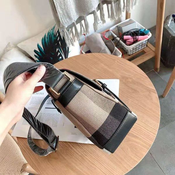 

packaged new canvas messenger bag flip one inclined shoulder bags handbag male and female both men and women purses the designer handbags