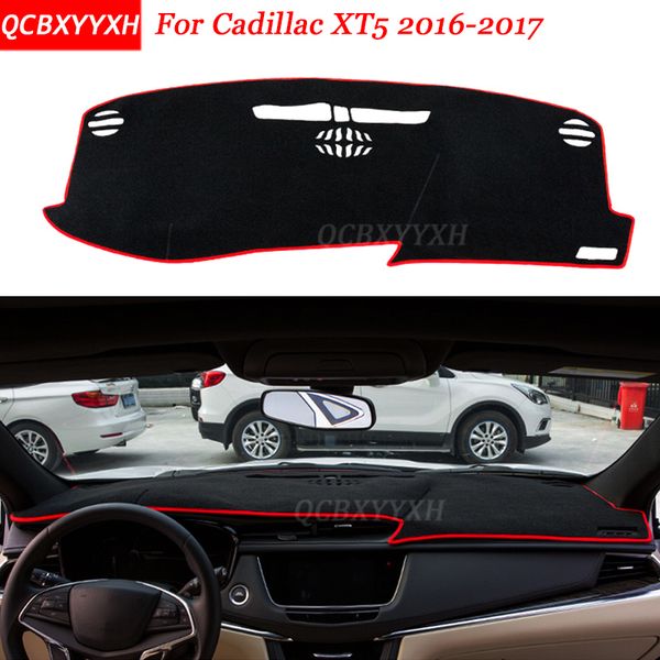 

car styling dashboard avoid light pad polyester for xt5 2016-2017 instrument platform desk cover protective mats