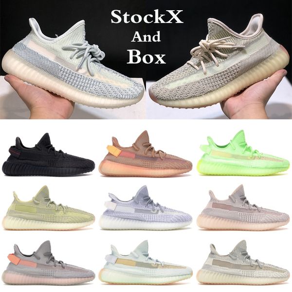 

Stock X Reflective Citrin Cloud White Antlia Synth Lundmark Men Designer Shoes Static Black Glow Clay Trfrm Semi Kanye West Running Sneaker